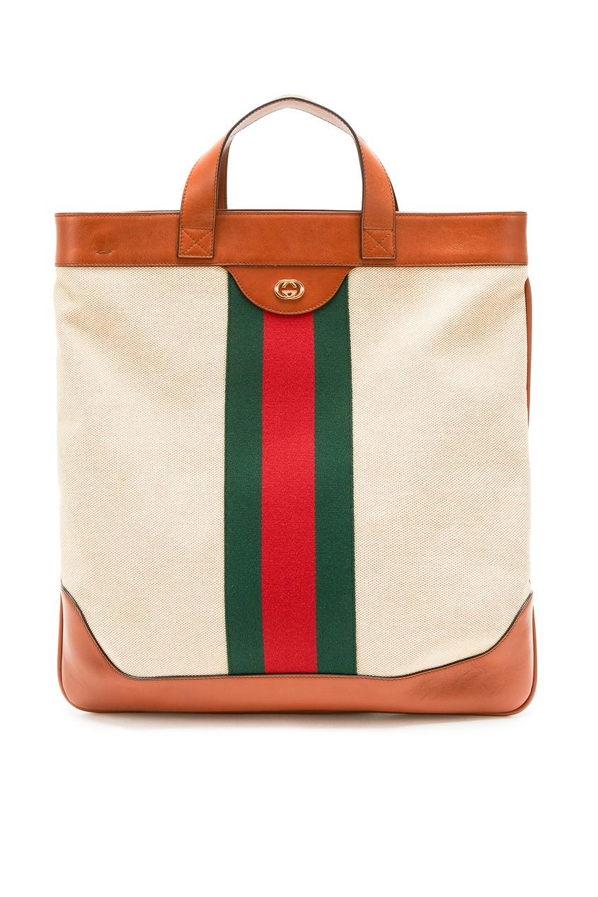 фото Текстильная сумка с отделкой Gucci man