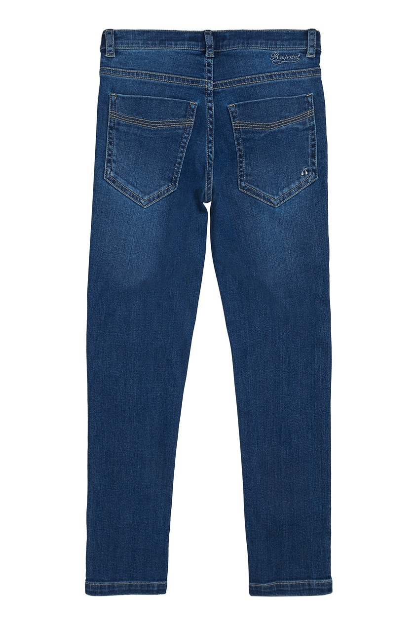 фото Прямые синие джинсы bonpoint