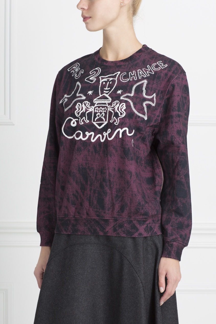 фото Хлопковый свитшот Carven