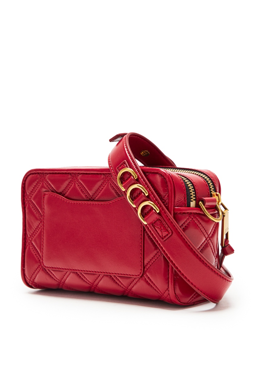 фото Красная сумка the quilted softshot 21 marc jacobs (the)