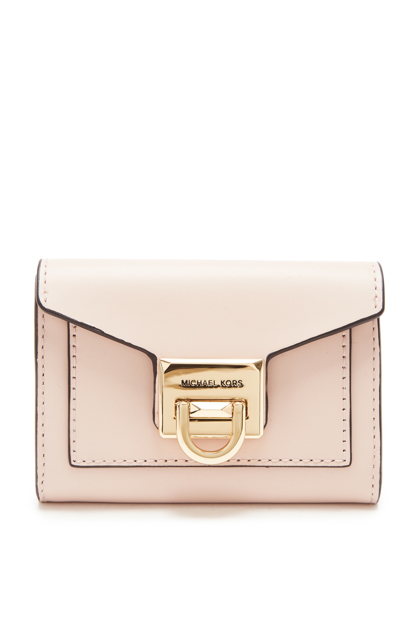 фото Розовый кошелек manhattan michael michael kors